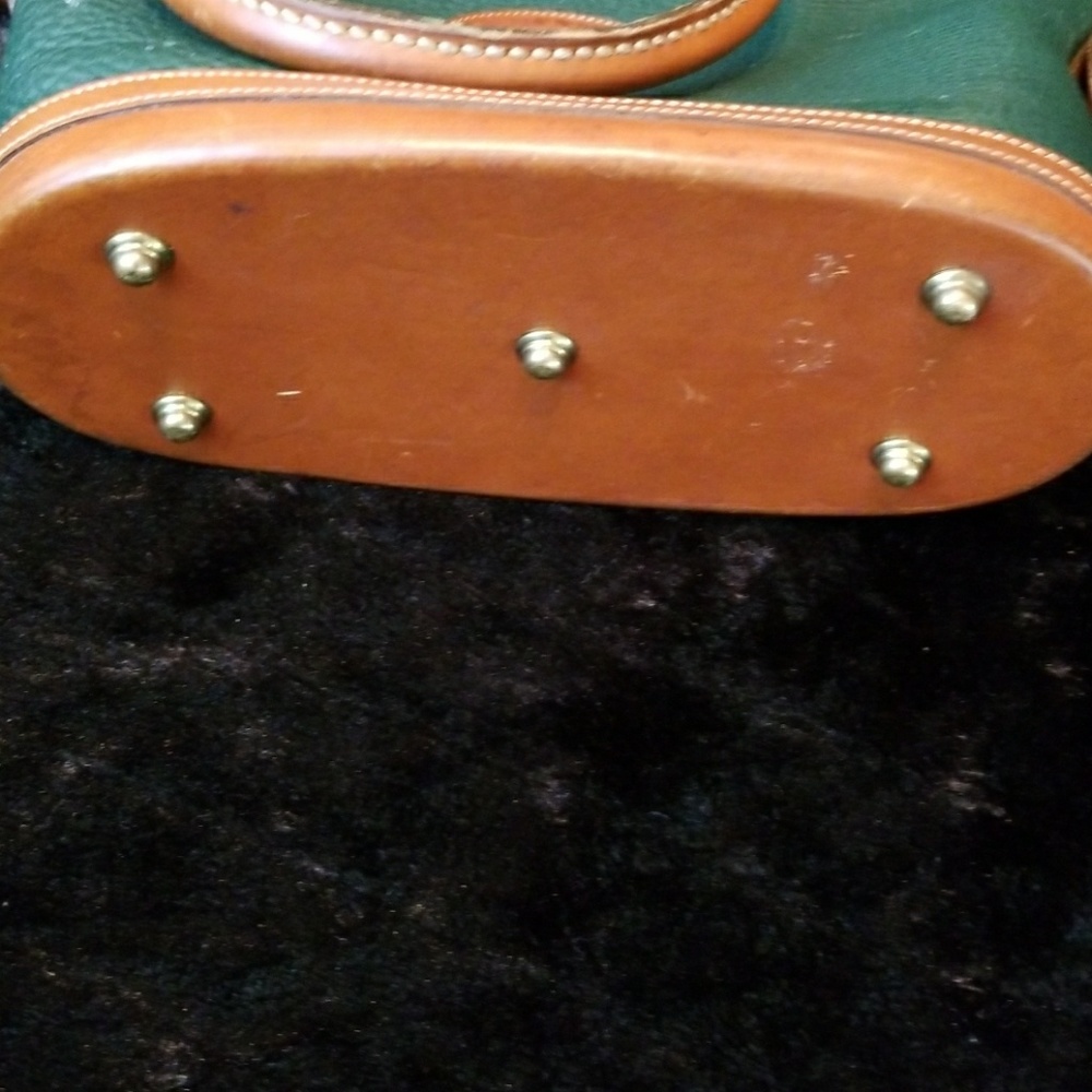 Green vintage dooney satchel - Picture 7 of 8